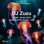 Dj Zuzu Colors of the ocean event flyer 20240510