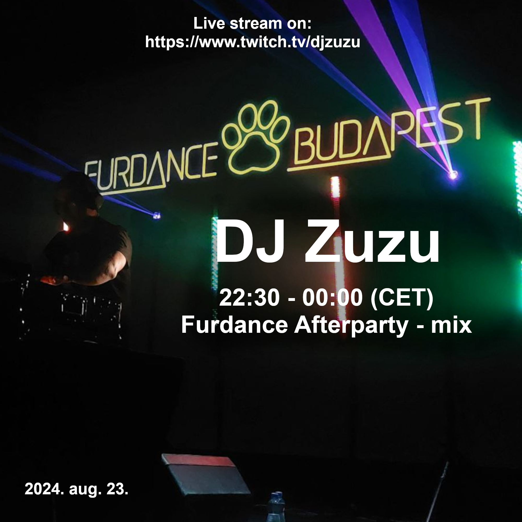 Dj Zuzu - Furdance Afterparty event flyer