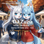 Dj Zuzu - Come I'll take you - mix event flyer